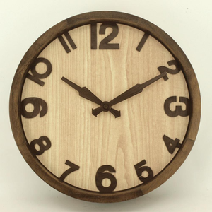 Unique Design Wooden Wall <b>Clock</b> - Product Image 1
