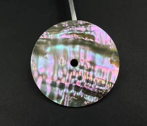 24.50mm <b>Abalone</b> <b>Shell</b> Watch Dial 0.70mm Natural Mother of Pearl Dial for Watch Making Custom Luxury Watch Face - Product Image 2