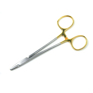 Porte-aiguille en carbure de tungstène 15cm/24cm, en acier inoxydable allemand, pour instruments manuels, certifié CE ISO Classe I - Product Image 1
