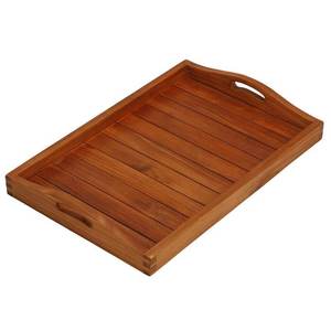Bandeja de Servir Deslizante de Madera Hecha a Mano con Patrón Abstracto, de Alta Calidad, Diseño Elegante y Moderno, Superventas - Product Image 2