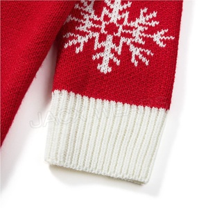 Tùy Chỉnh O-Cổ Người Đàn Ông Của Áo Len Dệt Kim Mùa Đông Dệt Kim Giáng Sinh Phong Cách Bán Hàng Nóng Tùy Chỉnh Giáng Sinh Phong Cách - Product Image 5