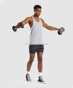 เสื้อกล้ามออกกำลังกายผ้าฝ้ายพิมพ์ลายแบบลำลองชุดออกกำลังกายเล่นฟิตเนสออกกำลังกายเล่นฟิตเนสวิ่งออกกำลังกายกล้ามเนื้อไซส์ XL - Product Image 2