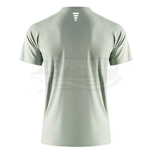 T-shirt d'entraînement décontracté à manches courtes pour hommes, en coton respirant et à séchage rapide, de haute qualité, neuf, vente en gros - Product Image 6