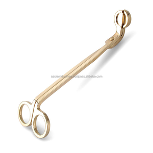 <b>Wick</b> Trimmer Snuffer <b>Candle</b> <b>Wick</b> Cutter Polished Brass Trimmer by Azora Industries - Product Image 5