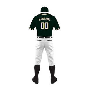 New Design Breathable Moisture Wicking <b>Baseball</b> Uniform 100% Polyester Custom Logo Front Team Wear Wholesale & Cheap Price - Product Image 3