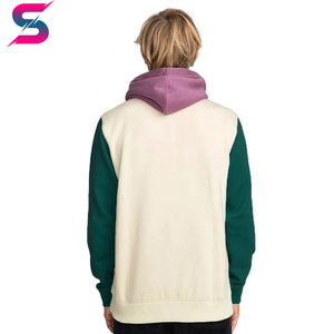 Sweat-shirts à capuche pour hommes, couleur contrastée personnalisée, produit très vendu, nouvelle arrivée, qualité supérieure, vêtements décontractés légers à manches régulières - Product Image 2