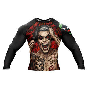 High Quality Custom Compression Heat-Transfer Printed Breathable Sleeveless Men's Rash Guard MMA Training Polyester/Nylon - Product Image 1