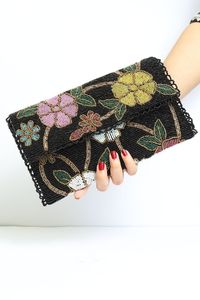 Bolsos de Noche con Cuentas y Bordados para Mujer, Hechos a Mano, con Cristales y Diamantes de Imitación, para Fiestas y Bodas - Product Image 5