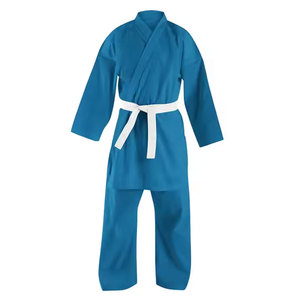 Ensemble de karaté pour hommes, dernier design, uniforme confortable pour les cours d'arts martiaux, ceinture personnalisée et tissu respirant - Product Image 1