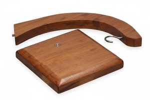 Perchero Plegable de Madera para Montar en la Pared, Ahorra Espacio, Soporte Plegable para Ropa, para Armario, Dormitorio, Guardarropa - Product Image 4