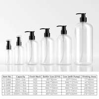 Botellas de PET Blancas Boston con Bomba Pulverizadora Unalila Personalizadas, Vacías, para Loción, Champú, de 2oz, 4oz, 8oz, 16oz, 32oz, con Serigrafía