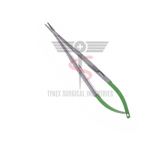 Ensemble de micro-porte-aiguilles, ciseaux et pinces Castroviejo en acier inoxydable, certifié CE ISO, pour usage chirurgical, outil de précision fine - Product Image 4