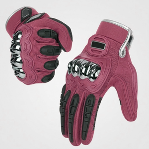 Motorcycle <b>Gloves</b> with Hard <b>Knuckle</b> Protection Breathable FabricMotorbike Riding <b>Gloves</b> for Racing Cycling Outdoor Use - Product Image 4