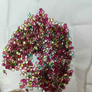 100% cabujones naturales de turmalina múltiple, piedras preciosas naturales sueltas de color fino y pulido para joyería, joyería hecha a mano - Product Image 2