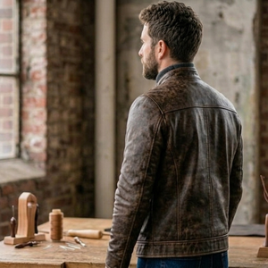Vestes en cuir véritable pour hommes, sur mesure, vente en gros, fournisseur de vêtements streetwear, vestes bomber en cuir pour hommes - Product Image 3