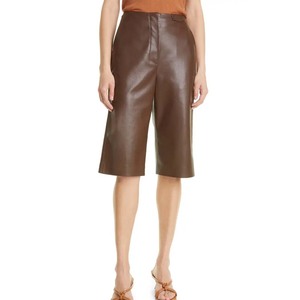 PIHA SPORTS Moda Oficina Trabajo Calzado Casual de Cuero Forrado de Secado Rápido Impermeable con Cordón Cierre Sólido Burdeos - Product Image 6