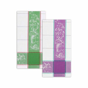 Serviettes de cuisine en coton Jacquard, écologiques, super absorbantes, rectangulaires, pour usage domestique. - Product Image 6