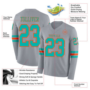 Camiseta de Fútbol Americano Premium para Hombre y Jóvenes, Ropa Deportiva Transpirable con Costuras Resistentes, Ideal para Práctica y Juego - Product Image 5