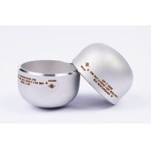 Capuchon de tuyau en acier inoxydable à surface lisse Vietnam ASME B16.9 A SA403 304 304L 316 316L Raccord haute pression - Product Image 1