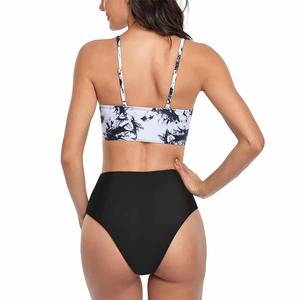 Conjunto de Ropa Interior Deportiva de Dos Piezas Moderna y a la Moda para Mujer, Sujetador Deportivo y Braguitas de Algodón con Spandex - Product Image 3
