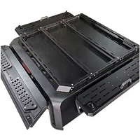 Auvent rigide renforcé en alliage d'aluminium pour pick-up, étanche, verrouillable, installation sans perçage, pour camping tout-terrain Ranger