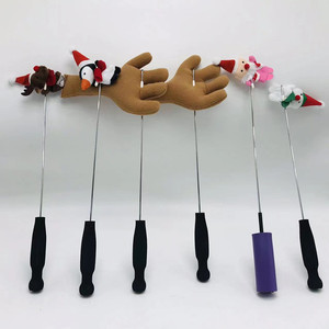Varillas metálicas personalizadas con mangos y ganchos negros para manualidades o proyectos de bricolaje, varilla de brazo de marioneta unisex - Product Image 2