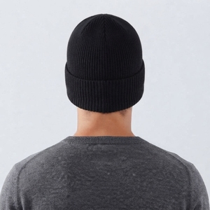 Bonnet d'hiver unisexe en tricot côtelé, doux, confortable et extensible, idéal pour les froids, par le fabricant - Product Image 3