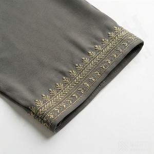 Vestido Musulmán para Mujer, Kaftán Abierto de Viscosa Sedosa, Abayas Islámicas, Jilbab, Ropa Elegante y Modesta, Calidad Premium, Venta al Por Mayor - Product Image 5