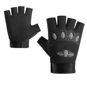 <b>Half</b> Finger Gym Workout Gloves Weightlifting Fitness Training Gloves Shock Absorption Anti <b>Slip</b> Grip OEM - Product Image 4