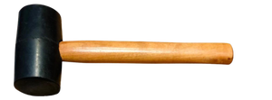 Marteau en caoutchouc à manche en bois, best-seller, vendu en usine, pour l'installation de carrelage de sol et la construction à la maison, dans la cuisine et la salle de bain - Product Image 2