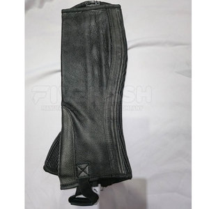 Protectores de Piernas de Cuero para Caballos, Duraderos, de Cuero Liso, para Entrenamiento al Aire Libre - Product Image 3