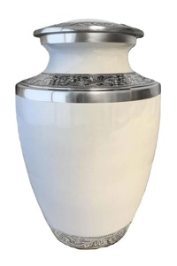 Urnes de crémation de haute qualité de grande taille pour cendres humaines Urnes de cendres adultes pour la crémation Fournisseur de funérailles de qualité supérieure d'Inde - Product Image 4