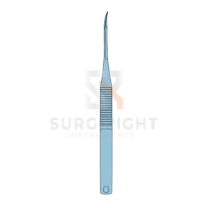 Ciseaux à points Westcott, instrument chirurgical de précision en acier inoxydable pour la coupe de sutures ophtalmiques et microchirurgicales, par SurgiRight - Product Image 1