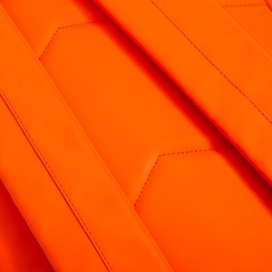 Mochila ecológica de cuero mate naranja, bolso de negocios sencillo, bolso informal de moda - Product Image 6