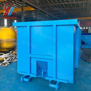Contenedor de Basura de Acero al Carbono Azul de Alta Calidad para Empresas de Residuos, Venta al Por Mayor de Fábrica - Product Image 1