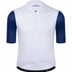 Maillot de cyclisme pour hommes, manches courtes, respirant, séchage rapide, léger, tissu anti-humidité - Product Image 1