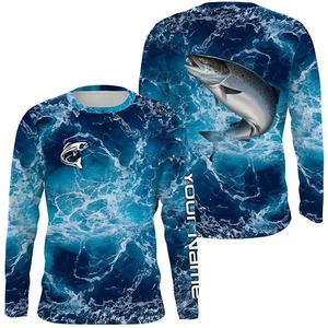 Camiseta de Pesca Transpirable de Secado Rápido con Diseño Personalizado, Sudadera con Capucha para Pesca, Protección UPF UV 50+, Ligera, para Hombre y Mujer - Product Image 6