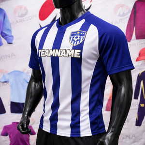 Camiseta de Fútbol de Entrenamiento Corta Sublimada con Impresión Personalizada, para Clubes, Equipos y Ligas, de Secado Rápido, Transpirable, 100% Poliéster - Product Image 3