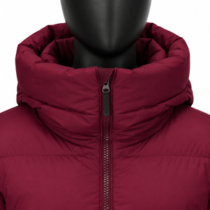 Parka Acolchada para Mujer, Talla Grande, Chaqueta Larga de Plumón con Capucha, Impermeable y Resistente al Viento, para Invierno - Product Image 6