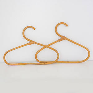 ไม้แขวนผ้าหวายมีสไตล์พร้อมโลโก้ตามสั่ง - Product Image 5