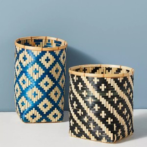 Eco Friendly Bamboo <b>Storage</b> <b>Basket</b> Handwoven Decorative Organizer <b>Basket</b> for Shelves Laundry <b>Toys</b> Office OEM ODM Wholesale - Product Image 5