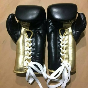 Guantes de Boxeo de Cuero Profesionales con Logotipo Personalizado, Cierre de Velcro Impermeable, Servicio OEM para Entrenamiento y Sparring de MMA/Kickboxing - Product Image 3