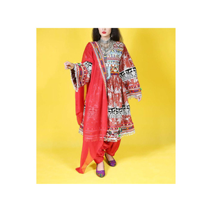 Último Diseño, Vestido Afgano Kutchi Personalizado de Alta Calidad, Encaje, Largo hasta el Suelo, Manga Larga, Mejor Precio, Superventas, Transpirable - Product Image 1