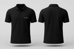 เสื้อเชิ้ตแขนสั้นลำลองผู้ชาย ผ้าถัก TC 60% คอตตอน +40% โพลีเอสเตอร์ คอปกสีพื้น/ตัดกัน เนื้อผ้านุ่ม ทนทาน กันยับ - Product Image 6