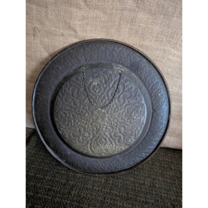Plato de Servicio de Alta Calidad, Nuevo Diseño, Plateado, con Relieve, Elegante, de Acero Inoxidable, para Servir Alimentos, Suministros de Cocina - Product Image 6