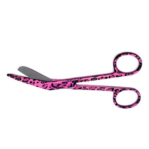 Ciseaux à pansements Lister en acier inoxydable de qualité supérieure pour infirmières, médecins et techniciens médicaux, 5,5 pouces, lot de 3 motifs assortis, 14 cm - Product Image 4