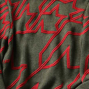 Suéter Versátil para Hombre Otoño-Invierno, Nuevo Suéter de Moda, Informal, Bordado, Tejido Grueso - Product Image 4