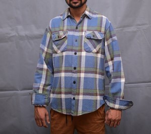 Chemise en flanelle à carreaux pour homme, coton de qualité supérieure, chemise décontractée tendance pour l'automne et l'hiver, prix bas, chemises pour homme - Product Image 1