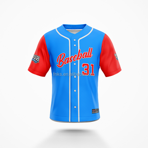 <b>Hot</b> Sale Kids Blank Baseball Jersey Custom,low MOQ,embroidery - Product Image 2