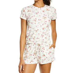 Conjunto de Dos Piezas para Mujer, Estilo Urbano, Casual, a la Moda, Top y Shorts, para Uso Diario, 2026 - Product Image 1